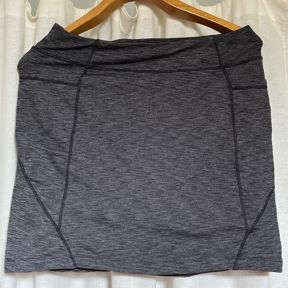 Women’s Athleta Active Heather Charcoal Skort